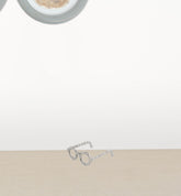 2" Silver Metal Sculpture