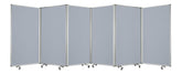 212 X 1 X 71 Metal Grey 6 Panel Screen