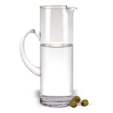 Mouth Blown Ice Tea Martini Or Water Glass Pitcher 54 Oz