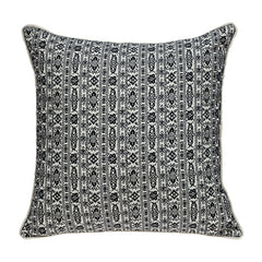 Black And White Vintage Design Throw Pillow