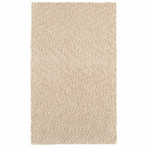 10’ X 13’ Modern Soft Tan Indoor Area Rug