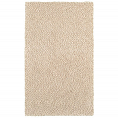 10’ X 13’ Modern Soft Tan Indoor Area Rug
