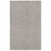 10’ X 13’ Modern Shaggy Soft Gray Indoor Area Rug