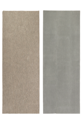 2" X 8" Grey Non Slip Runner Rug Pad