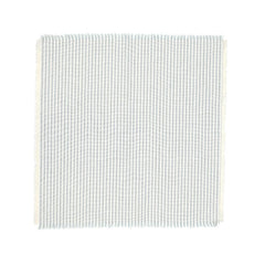 Set Of Eight Navy Blue Stripe Napkins