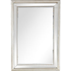 Silver Leaf Antiqued Mirror