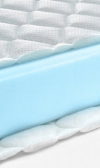 3" Deluxe White Memory Foam Mattress Topper Twin