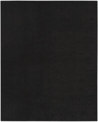 10' X 14' Black Non Skid Indoor Outdoor Area Rug