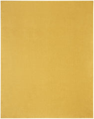 10' X 14' Yellow Non Skid Indoor Outdoor Area Rug