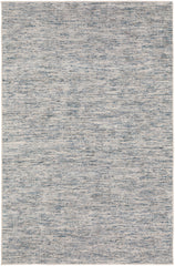 10' X 14' Blue Wool Hand Loomed Handmade Area Rug