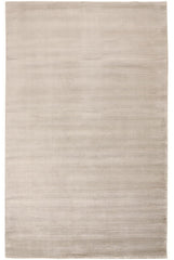 10' X 13' Ivory And Taupe Hand Woven Distressed Area Rug