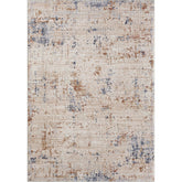 10' X 14' Ivory And Blue Abstract Area Rug