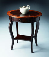 Cherry Nouveau Oval Accent Table