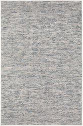 12' X 18' Blue Wool Hand Loomed Handmade Area Rug