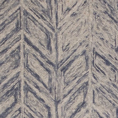 9' X 12'  Wool Blue Area Rug