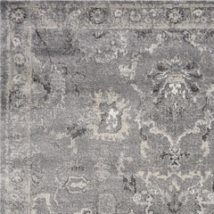 8' x 13' Gray Area Rug