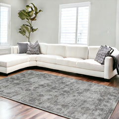 9' X 12' Grey Area Rug