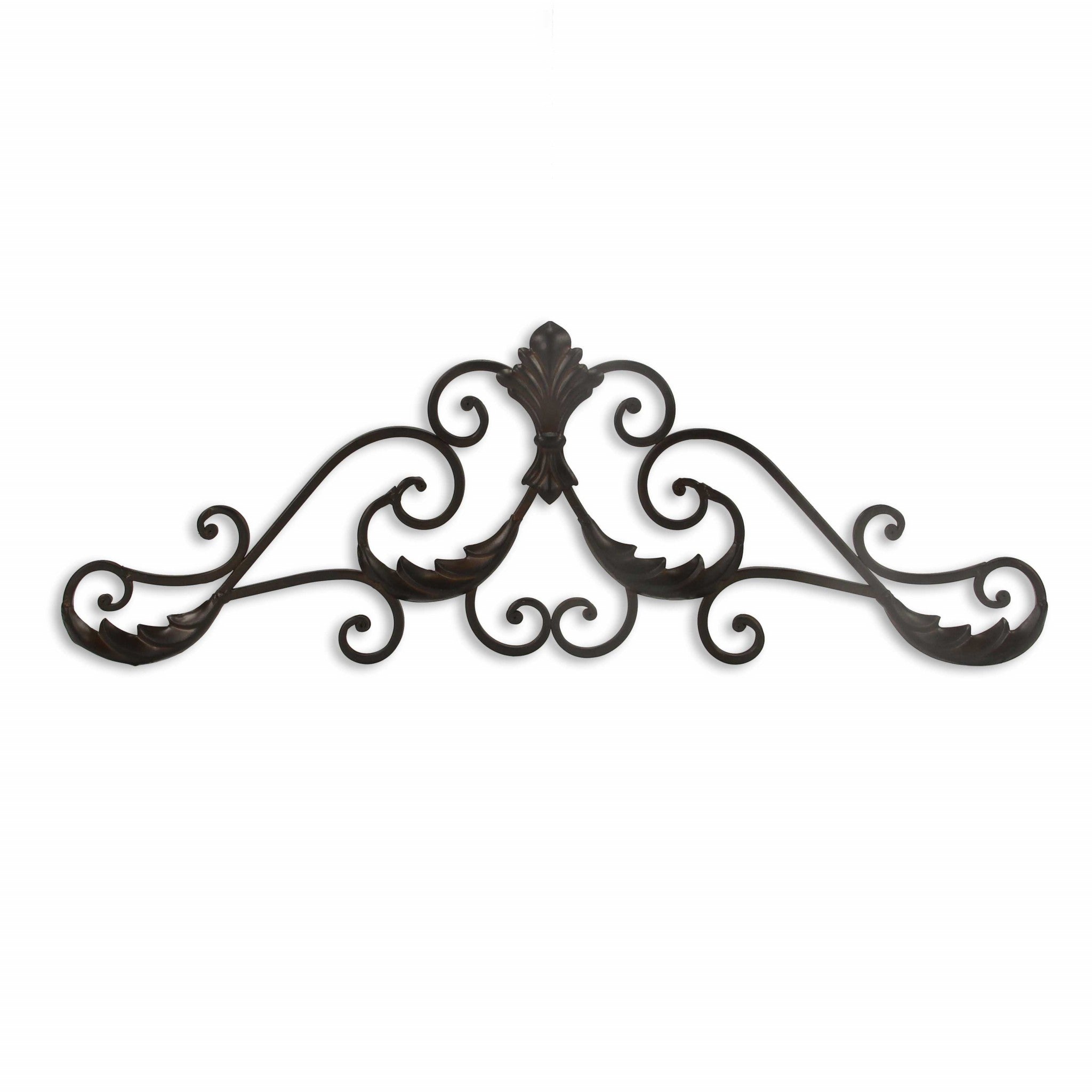 Brown Curved Rustic Hanging Wall Decor