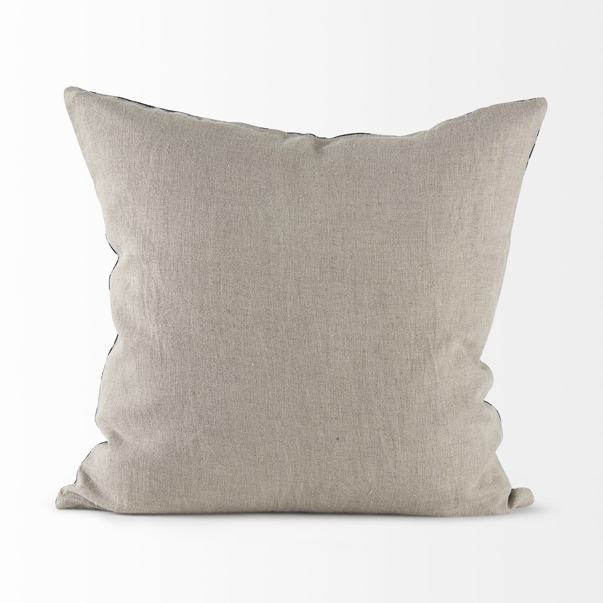 Light Gray And Black Throw Pillow Cover