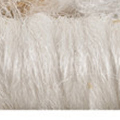 2' X 5' Cream Damask Area Rug