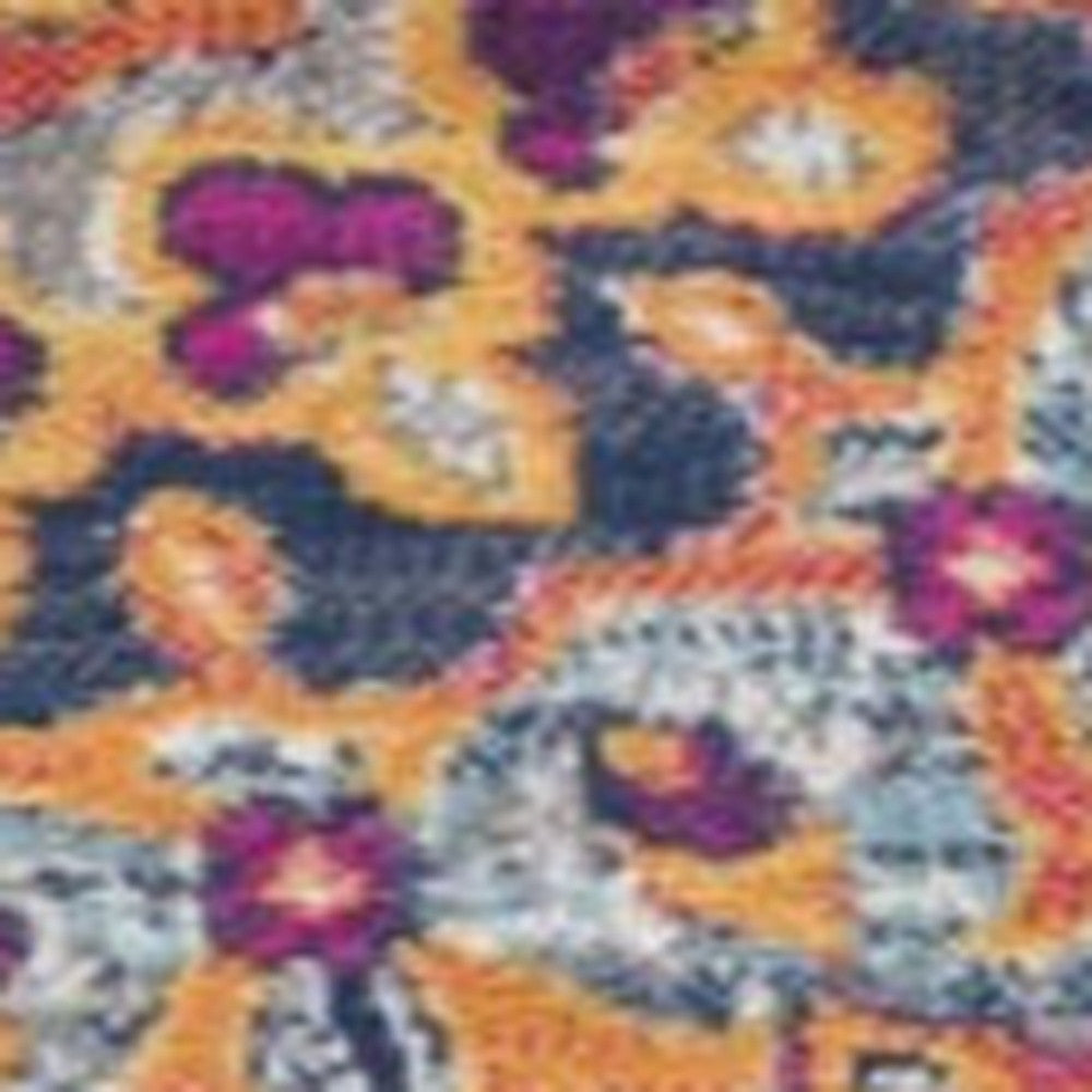 20' Rust Oriental Runner Rug
