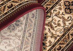 4’ x 6’ Red Floral Medallion Area Rug