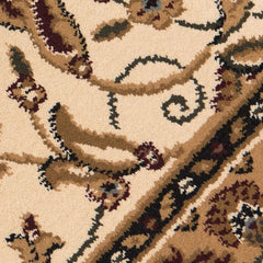 4’ x 6’ Red Floral Medallion Area Rug