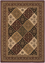 2’ x 10’ Red Decorative Diamonds Runner Rug