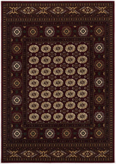 3’ x 15’ Red Eclectic Geometric Pattern Runner Rug