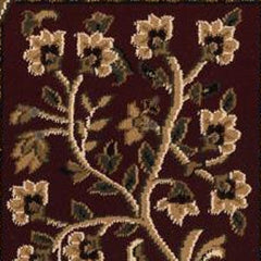 8' X 11' Cream Oriental Area Rug