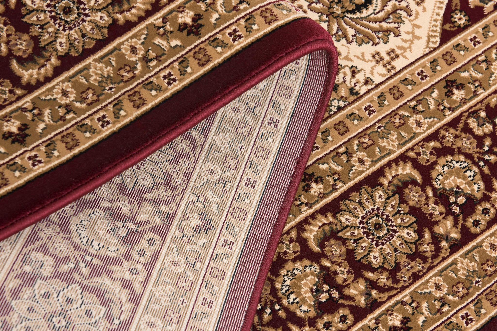 3’ x 20’ Red Decorative Diamonds Runner Rug