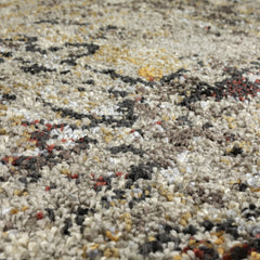 5' X 8' Brown Diamond Area Rug