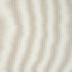 Brown and White Woven Cotton Striped Throw Blanket
