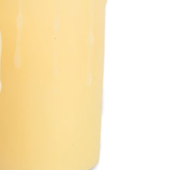 Set of Three Yellow Flameless Pillar Candle