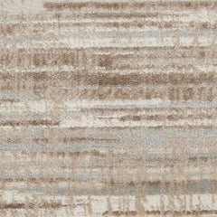 10' x 14' Brown Abstract Power Loom Area Rug