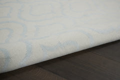 6' x 9' Gray Moroccan Power Loom Area Rug