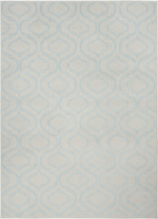 6' x 9' Gray Moroccan Power Loom Area Rug
