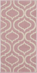 2' X 4' Gray Moroccan Power Loom Area Rug