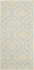 2' X 4' Gray Moroccan Power Loom Area Rug