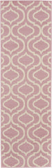 7' Gray Moroccan Power Loom Runner Rug