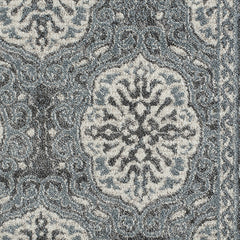 2' x 3' Blue Medallion Power Loom Area Rug