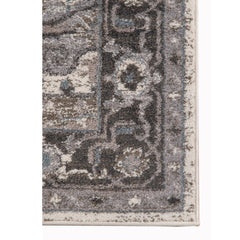 4' x 6' Taupe Medallion Power Loom Area Rug