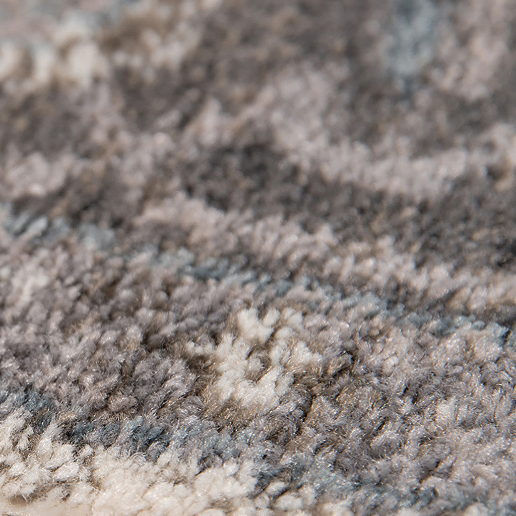 4' x 6' Taupe Medallion Power Loom Area Rug