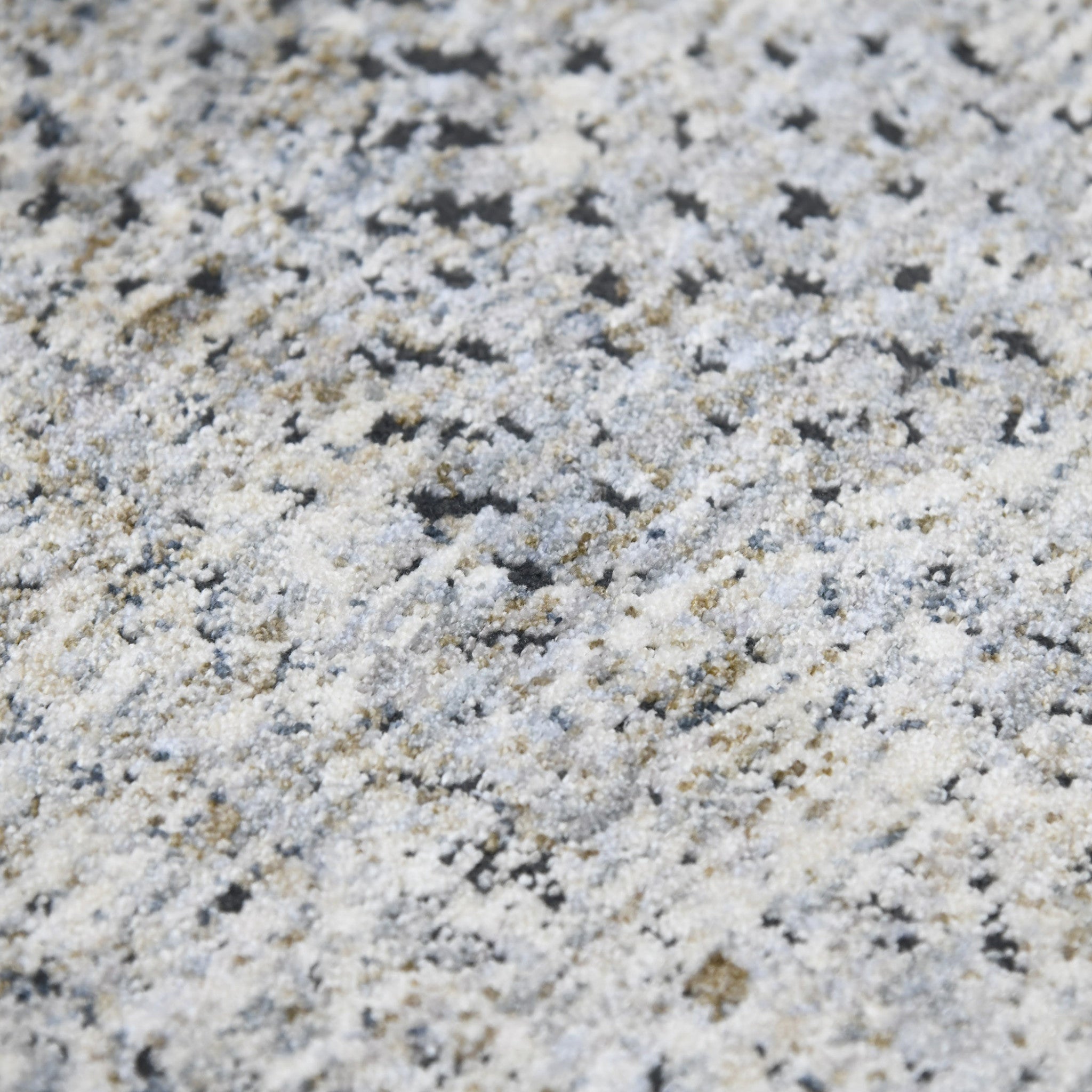 10' x 14' Gray and Ivory Abstract Power Loom Area Rug