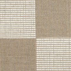 8' x 10' Natural and Ivory Geometric Power Loom Washable Non Skid Area Rug