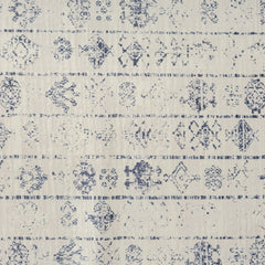 2' x 3' Gray Abstract Washable Non Skid Area Rug