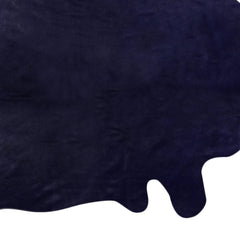 5' x 7' Midnight Cowhide Hand Knotted Area Rug