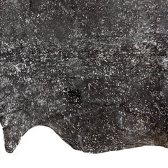 6' x 7' Brown and Silver Cowhide Hand Knotted Area Rug