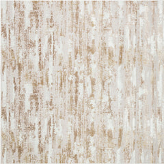 5' x 8' Beige Abstract Washable Non Skid Area Rug