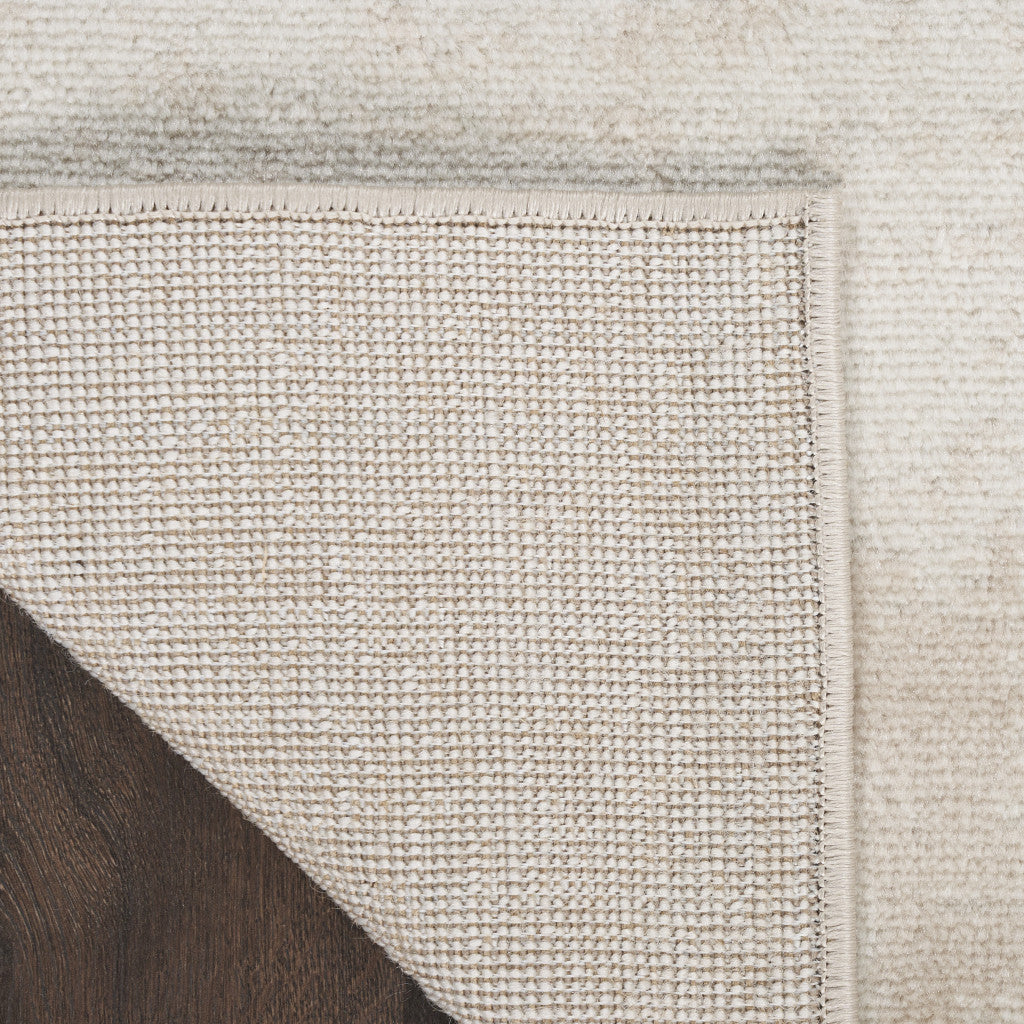 8' x 10' Cream Abstract Area Rug